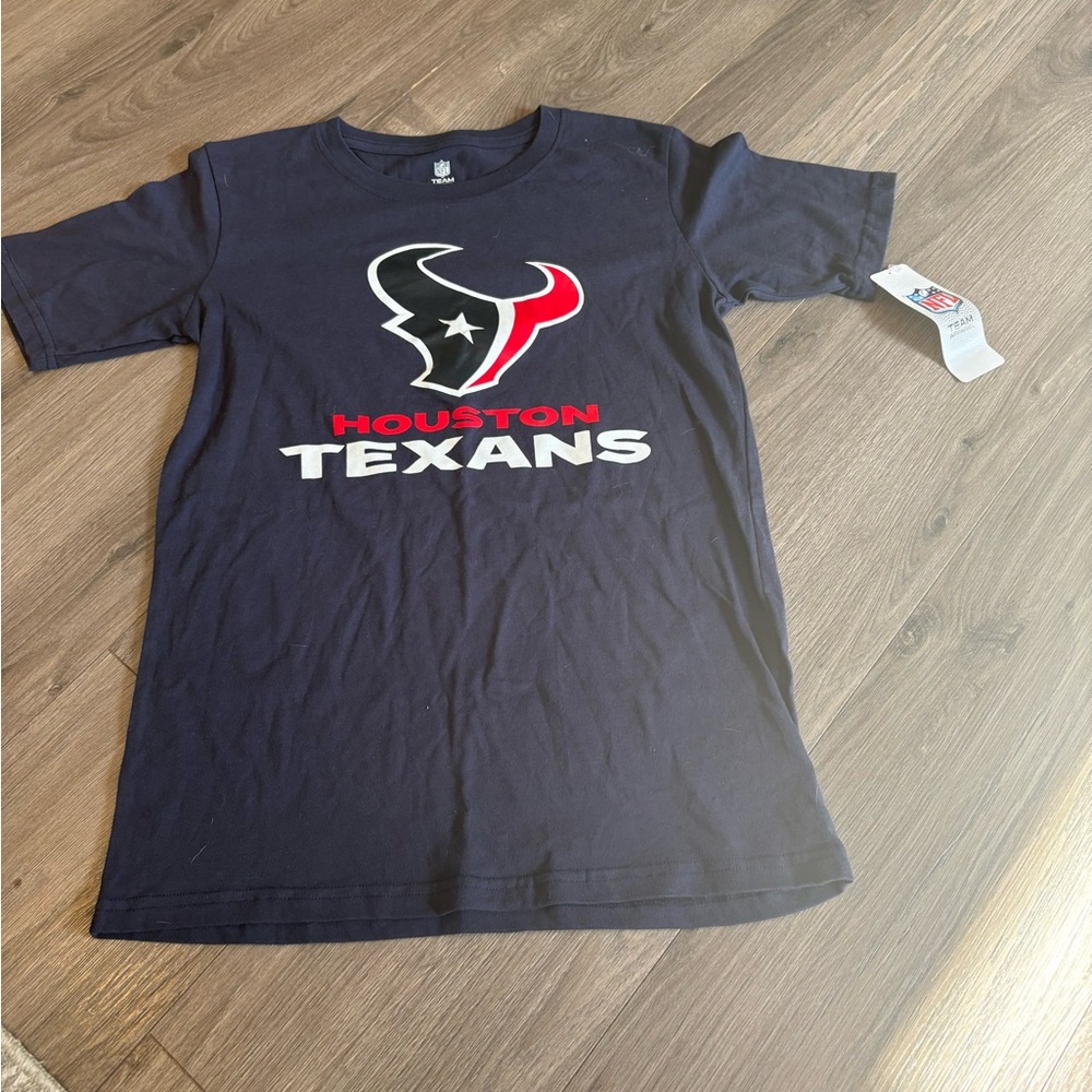NFL Apparel boys size large 12/14 Houston Texans t-shirt brand new